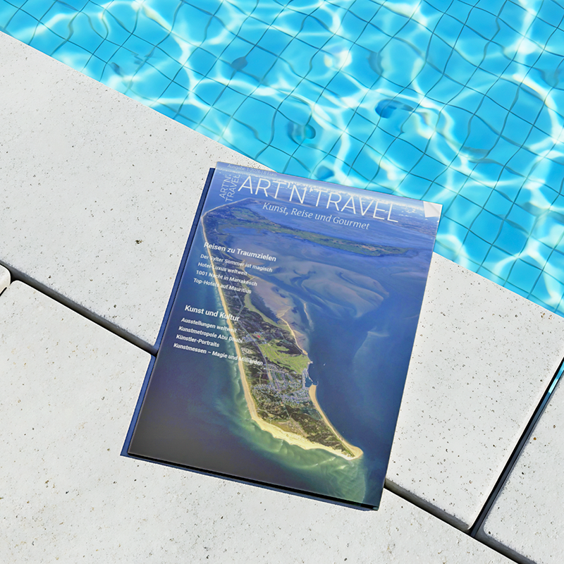 Editorial Design Magazin Art und Travel